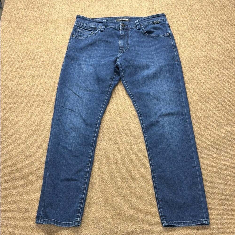 Mavi Jake Jeans Mens 33x32 Dark Wash Slim Leg Stretch Denim Pants